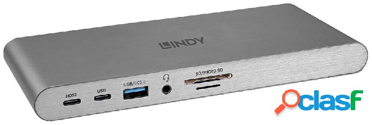 LINDY 43349 Docking station USB-C® Adatto per marchio