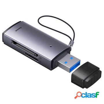 Lettore di schede di memoria SD/MicroSD USB-A serie Baseus