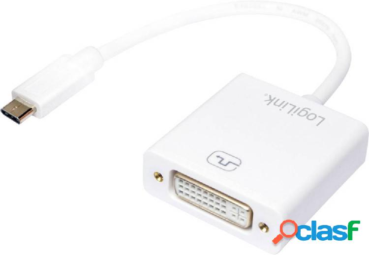 LogiLink UA0245A USB / DVI Adattatore [1x Spina C USB 3.2