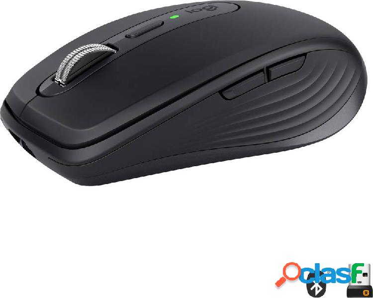 Logitech MX Anywhere 3 Mouse wireless Bluetooth®, Senza