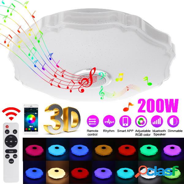 Luce a colori 100-240V Bluetooth Plafoniera musicale