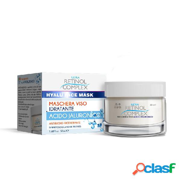 MASCHERA VISO ACIDO JALURONICO - 50 ml - RETINOL COMPLEX