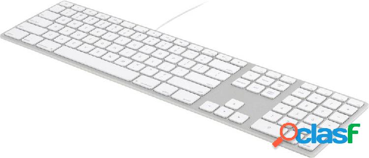 Matias MT1005AL USB Tastiera Inglese US, QWERTY, Mac