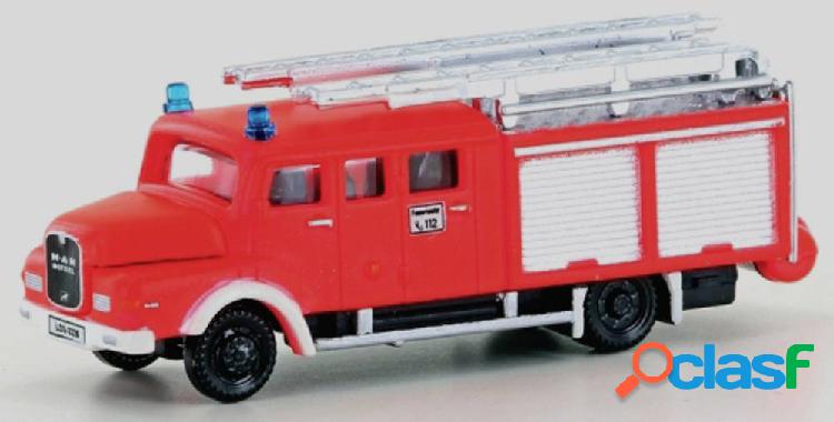 Minis by Lemke LC4221 N MAN LF 16-TS vigili del fuoco rosso