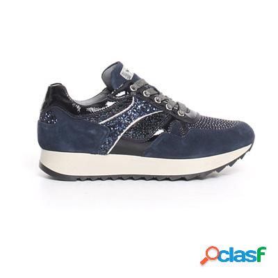 NERO GIARDINI Scarpa sportiva con suola alta - blu