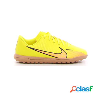 NIKE Jr Vapor 15 Club TF scarpa da calcetto ragazzo - giallo