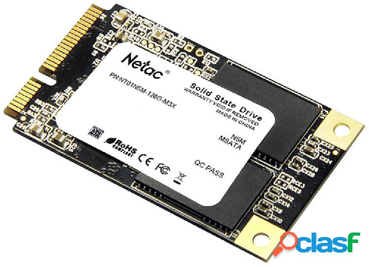 Netac Technology 128 GB Memoria SSD interna mSATA mSATA