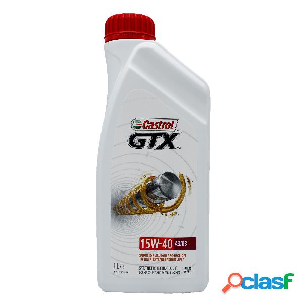 Olio motore Castrol GTX 15W-40 A3-B3 1 Litro