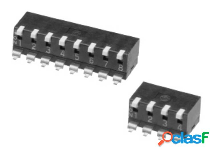 Omron DIP Switch Numero Poli (num) 10 SMD 1 pz. Sacchetto