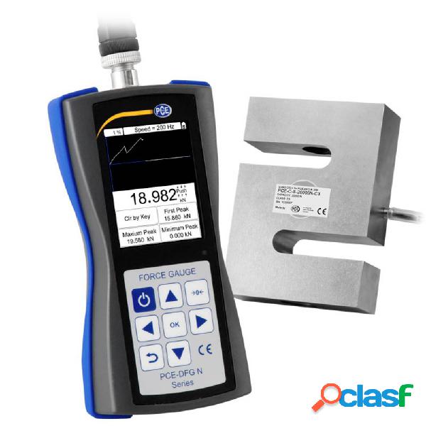 PCE Instruments PCE-DFG N 20K Misuratore di forza 0 - 20000