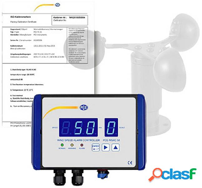 PCE Instruments PCE-WSAC 50-210 Anemometro