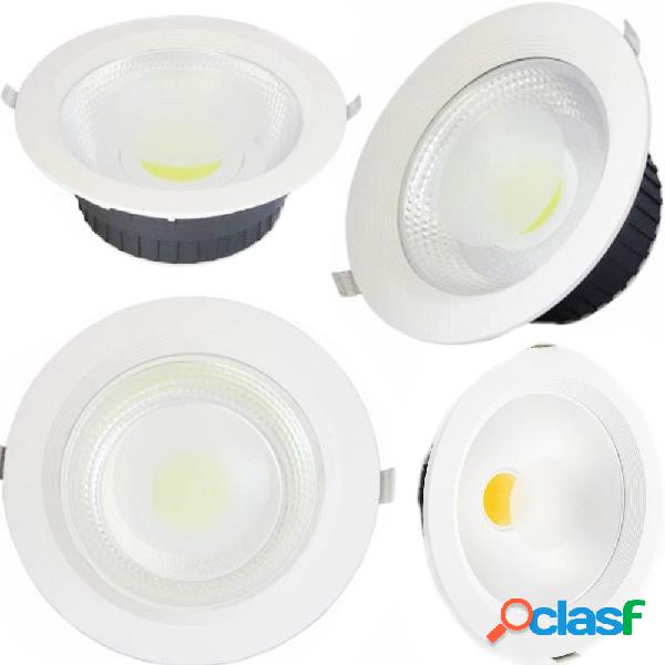 PLAFONIERA FARETTO COB LED DA INCASSO DA 30W LUCE BIANCO