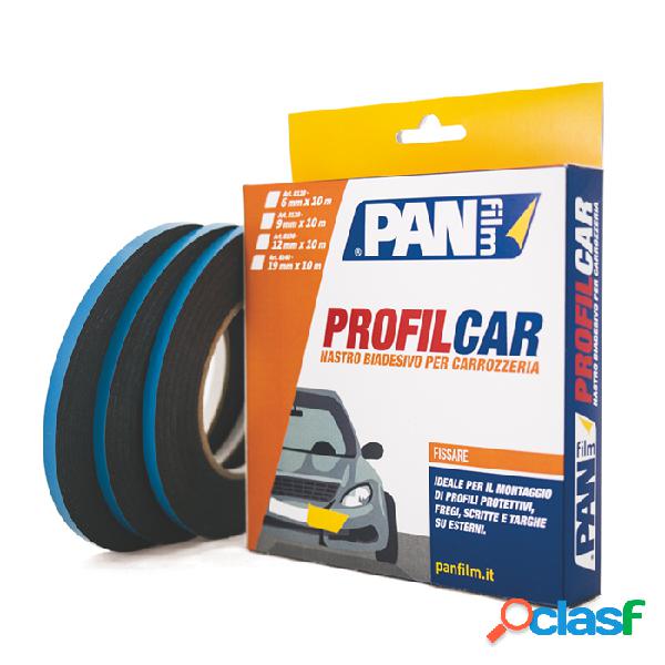 PROFIL CAR Nastro biadesivo professionale mm 19x10 mt Nero.