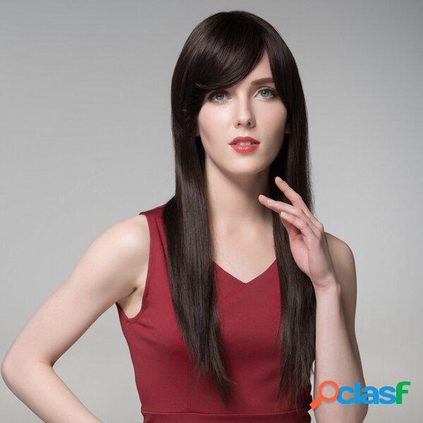 Parrucca lunga diritta lunga dei capelli umani Virgin Remy