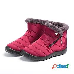 Per donna Unisex Stivaletti Stivali da neve Taglie forti