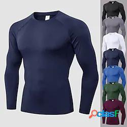 Per uomo T-shirt Compressione T-shirt da corsa Classico