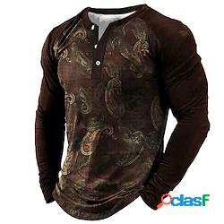 Per uomo Unisex Felpa Maglione A V Stampe astratte Collage