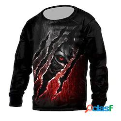 Per uomo Unisex Felpa Maglione Fantasia animale Stampe