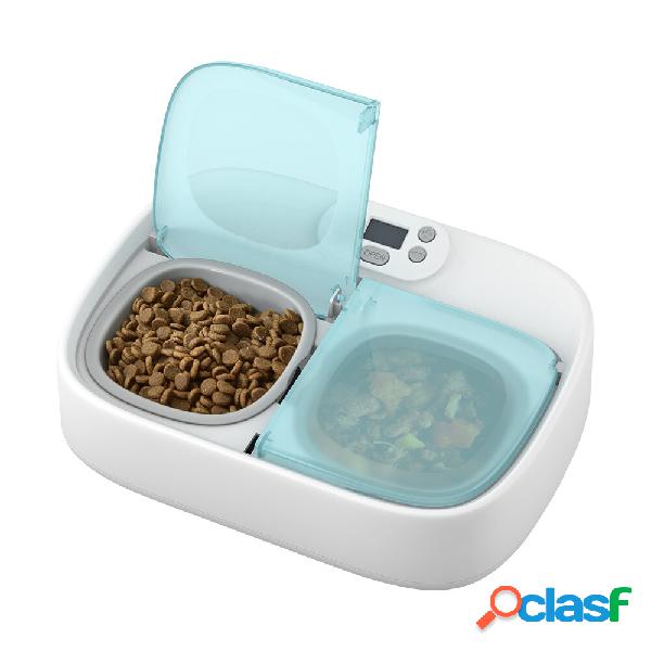 Petoneer PF003 Mangiatoia per animali domestici a due pasti