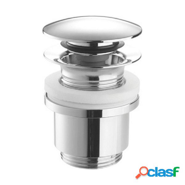 Piletta click clack UNIVERSALE per lavabi con troppo pieno