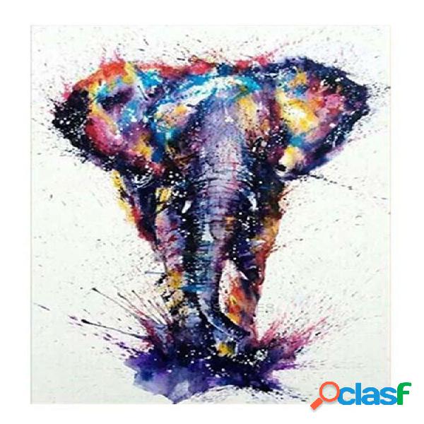 Pittura diamante 5D Elefante Ricamo di cristallo Pittura a