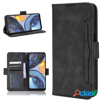 Portacarte serie Motorola Moto G22 custodia a portafoglio -