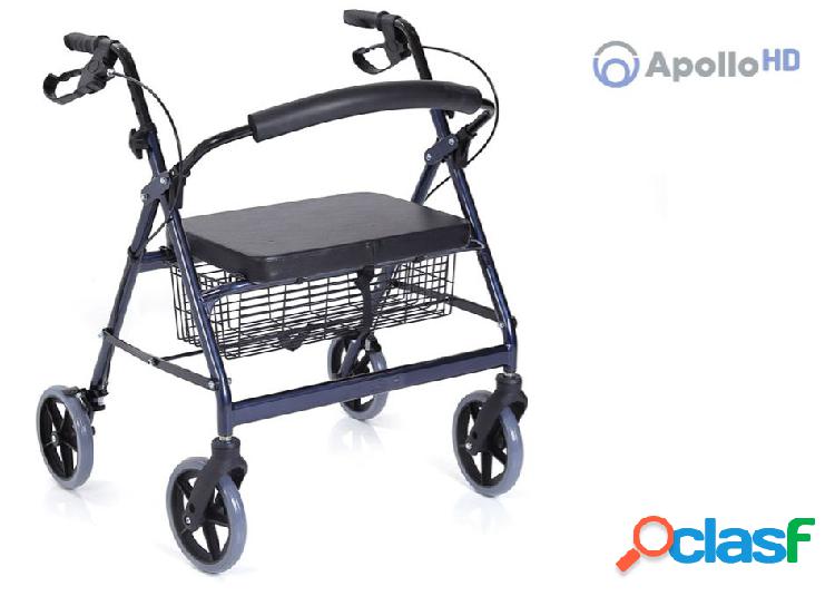 Rollator In Acciaio Bariatrico Hd Apollo Mopedia