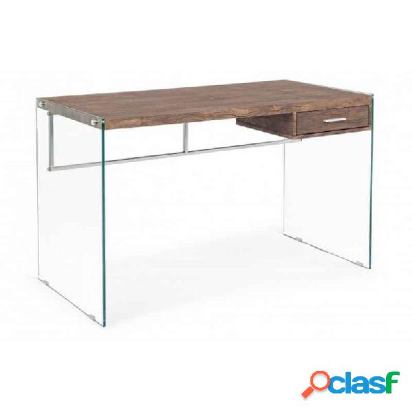 SCRIVANIA 1C SUAMI BROWN 122X60 cm