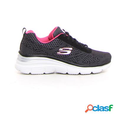 SKECHERS Fashion fit Bold Boundaries sneaker - nero melange