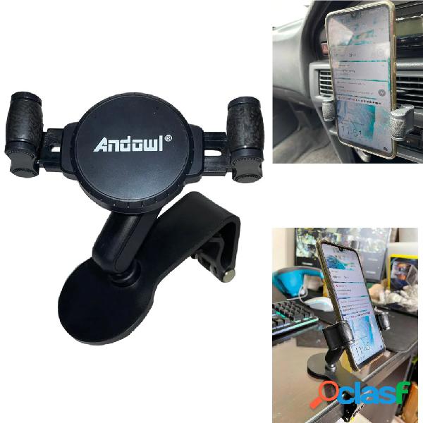 SUPPORTO PER AUTO CELLULARE 4.0 - 6.5″ GANCI REGOLABILI