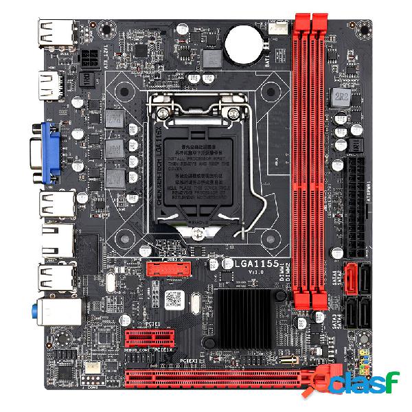 SZMZ B75M M-ATX Scheda madre da gioco Supporto DDR3 Intel