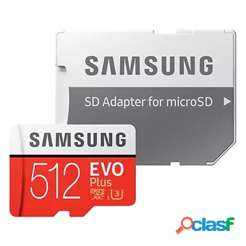 Scheda di memoria Samsung Evo Plus MicroSDXC MB-MC512GA/EU