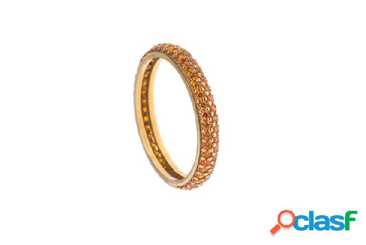 Selezione Zanolli Fede oro 750‰ giallo con due file di