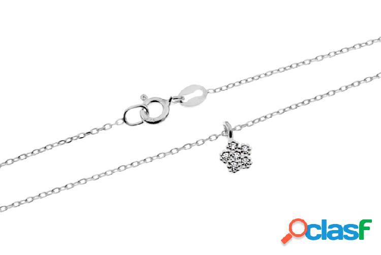 Selezione Zanolli Girocollo argento Fiore argento