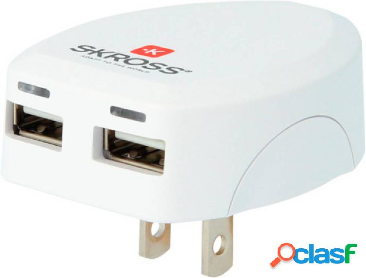 Skross SKROSS 1.302730-E Caricatore USB Presa di corrente