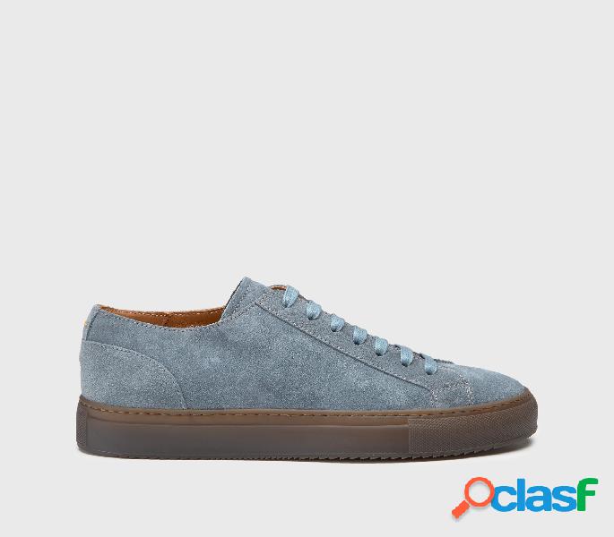 Sneakers in suede Azzurro 46_U