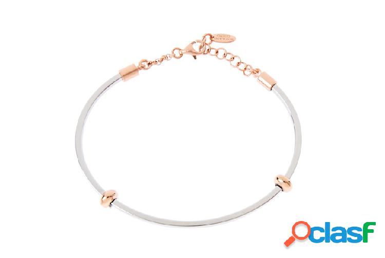 Sovrani Bracciale rigido Dancing Names argento con elementi