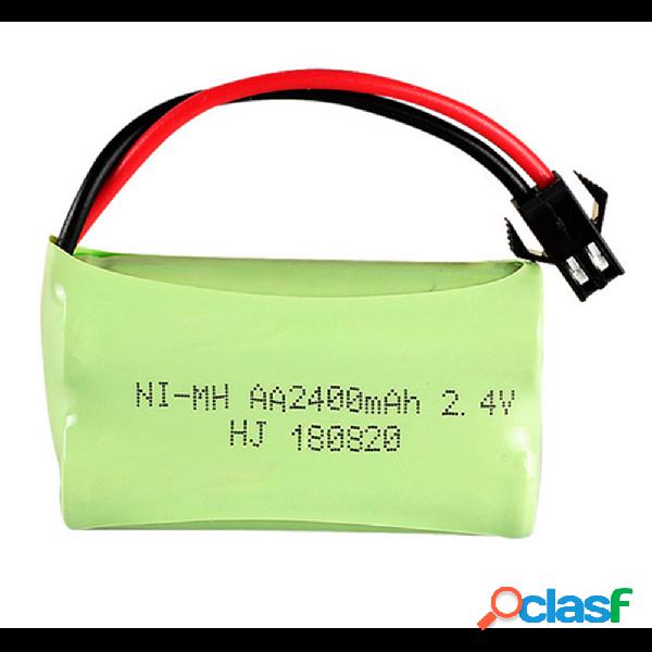 Spina JST/SM HJ 2.4V 2400mAh AA NIMH Batteria per giocattoli