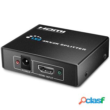 Splitter HDMI 1 x 2 - 3D, 4K Ultra HD - Nero