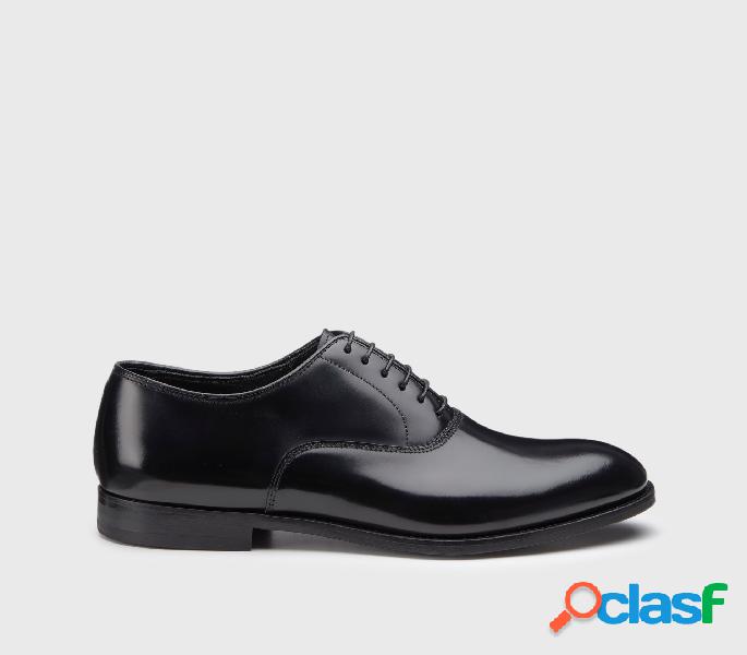 Stringate in pelle Nero 41M_U