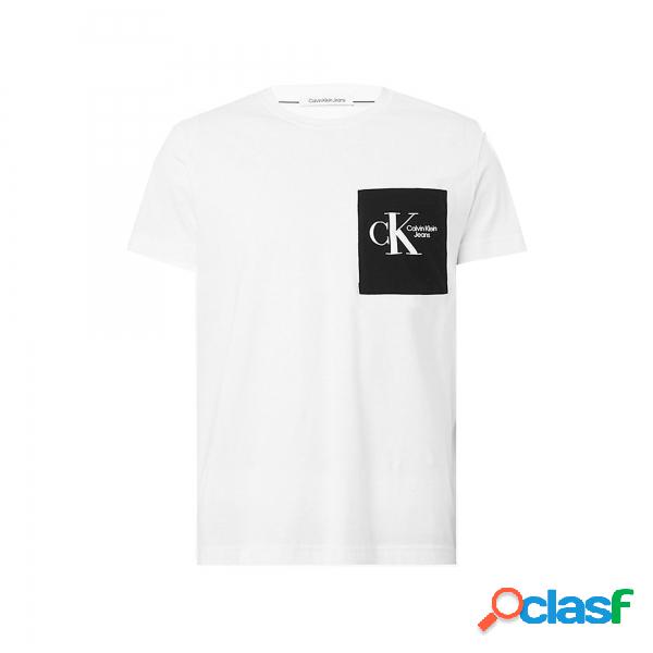 T-shirt con tasche a contrasto di Calvin Klein Calvin Klein