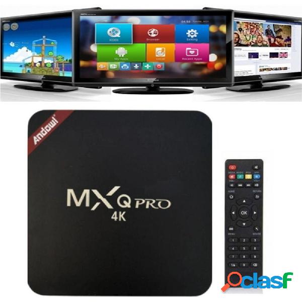 TV BOX Q-A106 MXQ PRO 4K ULTRA HD SISTEMA OPERATIVO ANDROID
