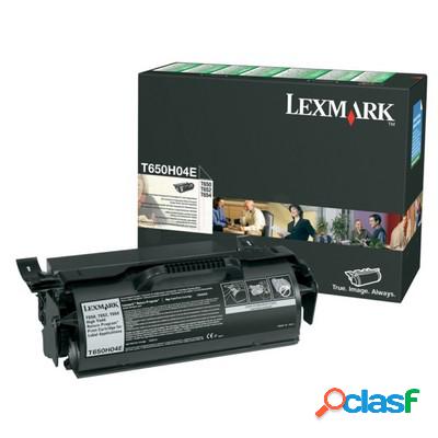 Toner Lexmark T650H04E originale NERO