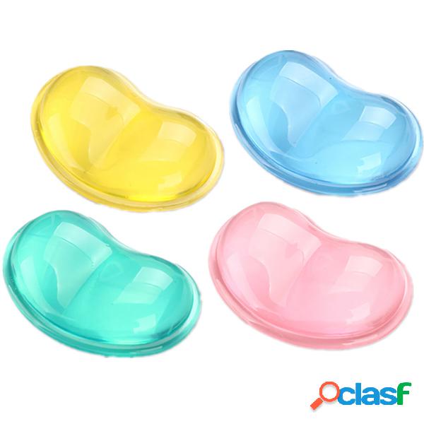 Trasparente Silicone Poggiapolsi Mouse Pad Gel Poggiapolsi