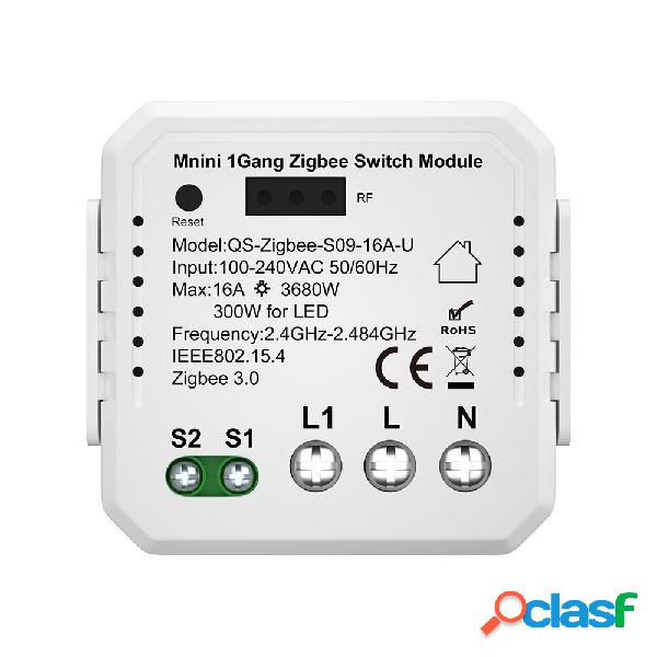 Tuya ZIGBE Smart Switch Modulo On/Off Relè App remoto