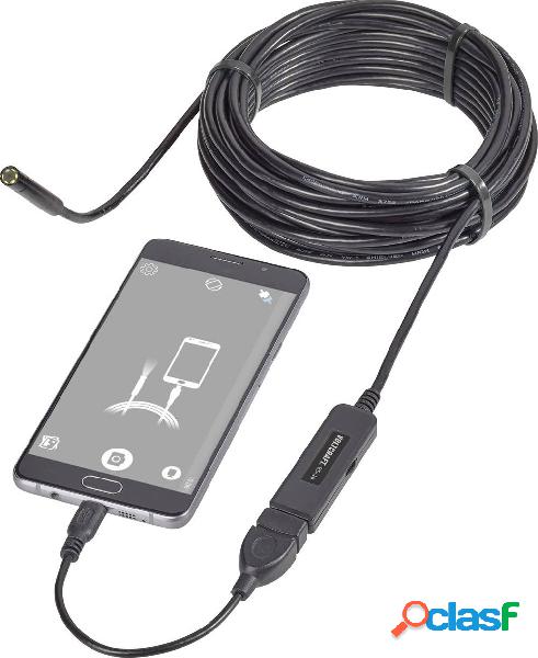 VOLTCRAFT VC-8919590 Endoscopio USB Ø sonda: 8 mm Lunghezza