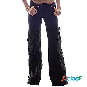 Womens Fashion Casual / Sporty Bell Bottom Bootcut Tactical