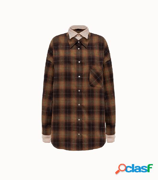 ac9 camicia double in tartan