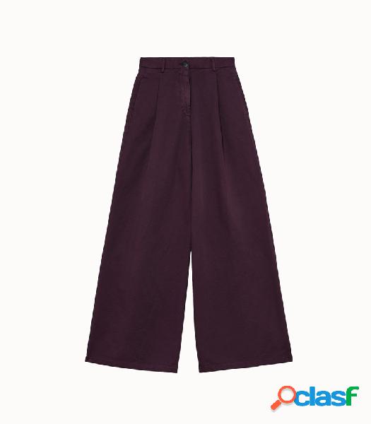 forte forte pantalone flare in twill