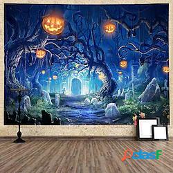 halloween wall arazzo arte decorazione coperta tenda appesa